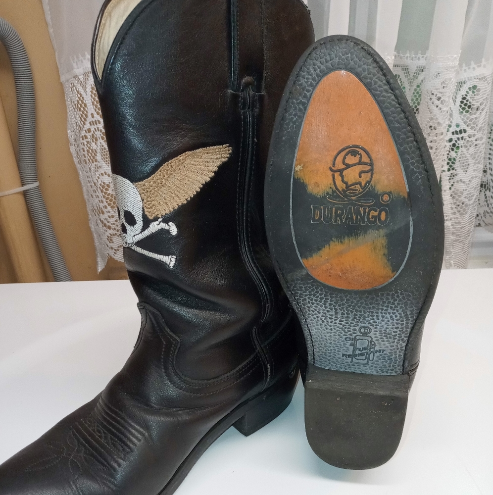 Durango leather men's boots - Picture 3 of 5